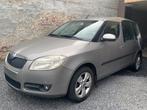 Skoda Roomster 1.2i 100dkm/Clima-Tronic/Leder, Auto's, Skoda, Voorwielaandrijving, Monovolume, Zwart, Bedrijf