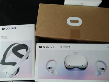 Casque Oculus Meta Quest 2, 64 Go, lunettes de réalité virtu