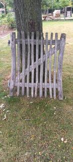 Kastanje poort - hek, Ophalen, Gebruikt