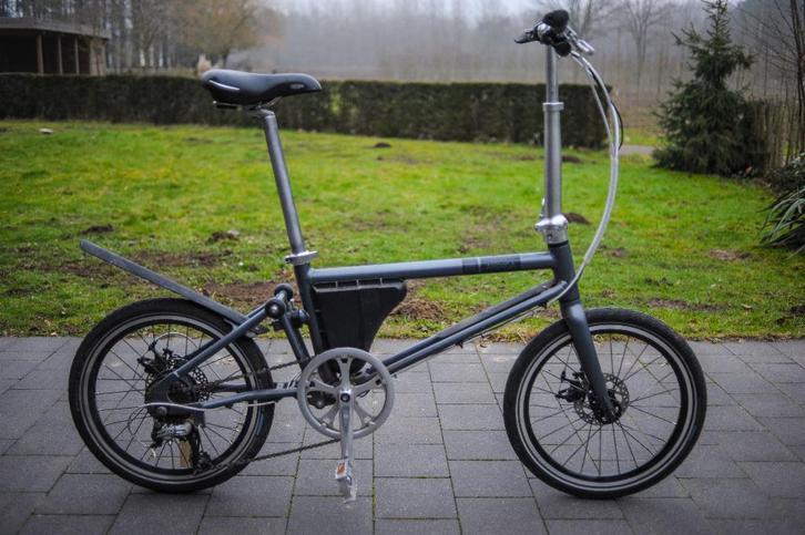 Vélo pliant électrique AHOOGA, Vélos & Vélomoteurs, Vélos électriques, Utilisé, Autres marques, Enlèvement ou Envoi