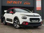 Citroën C3 C3 1.6 BlueHDi GRAPHIC 250 EXEMPLAIRES, Auto's, Voorwielaandrijving, Stof, 4 cilinders, Wit