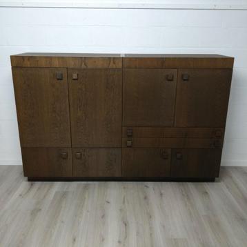 Vintage brutalist dressoir | highboard | wandkast retro  beschikbaar voor biedingen