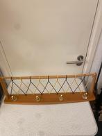 Vintage Scandinavische Wandkapstok Jaren '50., Huis en Inrichting, Ophalen of Verzenden, Zo goed als nieuw, Wandkapstok