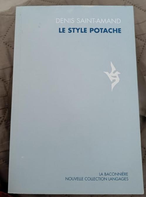 Le Style Potache : Denis Saint-Amand : GRAND FORMAT, Livres, Philosophie, Utilisé, Philosophie de la culture, Enlèvement ou Envoi