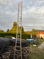 Aluminium ladder 5,5m hoog , 22 sports, Doe-het-zelf en Bouw, Ophalen, Gebruikt, Ladder, 4 meter of meer