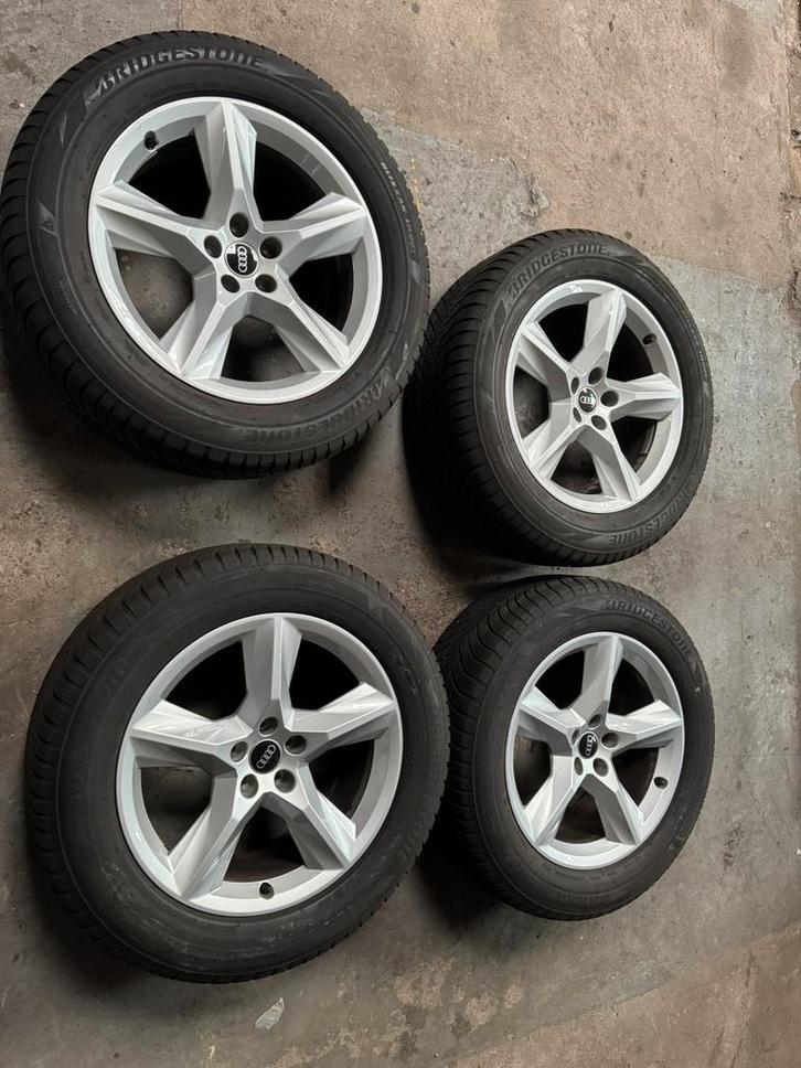 Originele winterkit Audi Q5 Q7 A6 A6 A4... 225/55R19, Auto-onderdelen, Banden en Velgen, Banden en Velgen, Winterbanden, 19 inch