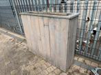 2 bloembakken, Tuin en Terras, Bloembakken en Plantenbakken, Ophalen, Gebruikt, Hout