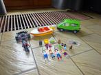 Playmobil auto met boot, Kinderen en Baby's, Speelgoed | Playmobil, Ophalen of Verzenden, Zo goed als nieuw, Complete set