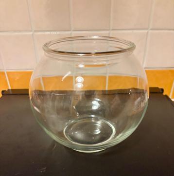 Bocal rond type aquarium, Enlèvement ou Envoi, Comme neuf, Verre