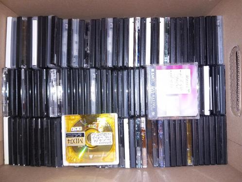 Lot de 900 mini-discs. Achat possible par lot de 100., Cd's en Dvd's, Cassettebandjes, Gebruikt, Voorbespeeld, Klassiek, 26 bandjes of meer