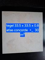 30 m² Vloer atlas concorde  33.5/33.5/0.8 cm, Ophalen, Nieuw