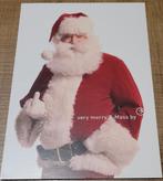 Postkaart: Very Merry X-mas, Verzamelen, Postkaarten | Themakaarten, Ophalen of Verzenden, 1980 tot heden, Ongelopen, Feest(dag)