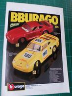 BBurago - Porsche 959 Turbo et 959 Raid - pub. papier - 1987, Collections, Autres types, Utilisé, Enlèvement ou Envoi