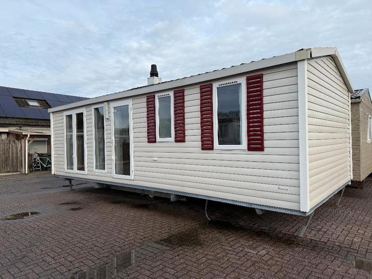 4x Irm Rievera | DG & CV | 8.50 x 4.00m | Direct leverbaar, Caravans en Kamperen, Stacaravans, tot en met 6, Ophalen of Verzenden
