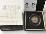 Frankrijk 2 euro Eiffeltoren 2024 met kleur. Proof, Postzegels en Munten, Munten | Europa | Euromunten, Ophalen of Verzenden, Frankrijk