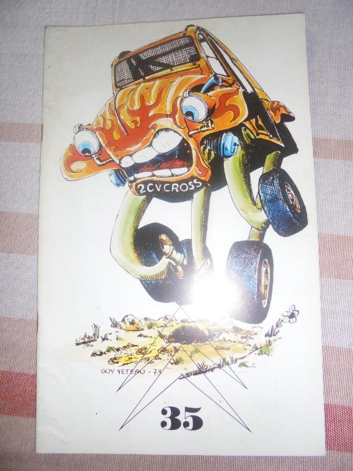 citroen boekje le double chevron nr 35 lente 1974, Boeken, Auto's | Boeken, Gelezen, Citroën, Ophalen of Verzenden