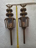 2 koperen koetslampen, Antiek en Kunst, Ophalen of Verzenden