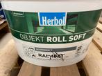 Herbol Object roll soft felgele muurverf 5liter, Hobby en Vrije tijd, Schilderen, Nieuw, Acrylverf, Ophalen