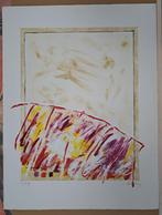 BECKING Horst "Ohne Titel: 1989 ets opgehoogd met gouache, Ophalen of Verzenden
