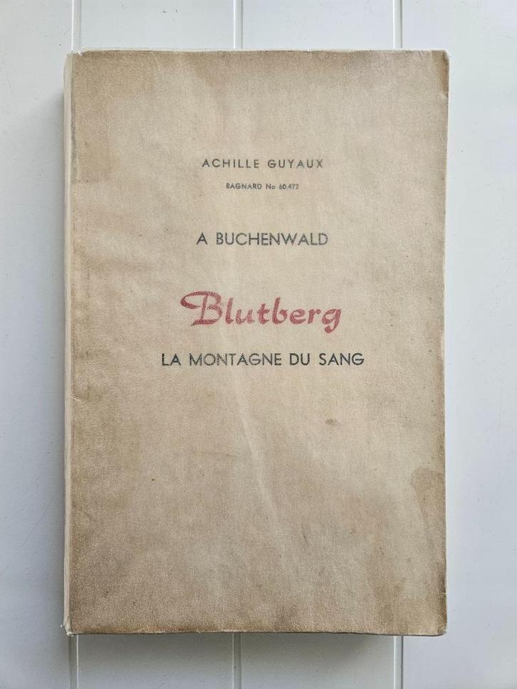 In Buchenwald: Blutberg, de bloedberg, Boeken, Oorlog en Militair, Gelezen, Tweede Wereldoorlog, Ophalen of Verzenden