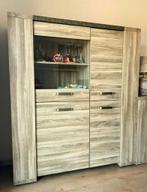 Dressoir / vitrinekast – H 163 x B 140 x D 50 cm, Ophalen, Met deur(en), 100 tot 150 cm, 25 tot 50 cm