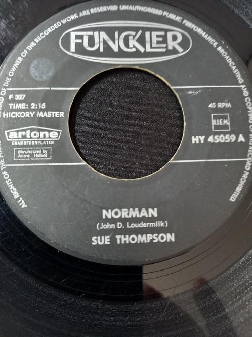 Sue Thompson – Norman " popcorn ", Cd's en Dvd's, Vinyl Singles, Gebruikt, Single, Pop, 7 inch, Ophalen of Verzenden