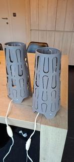 2 nachtlampjes te koop, Huis en Inrichting, Ophalen, Zo goed als nieuw, Modern, Minder dan 50 cm