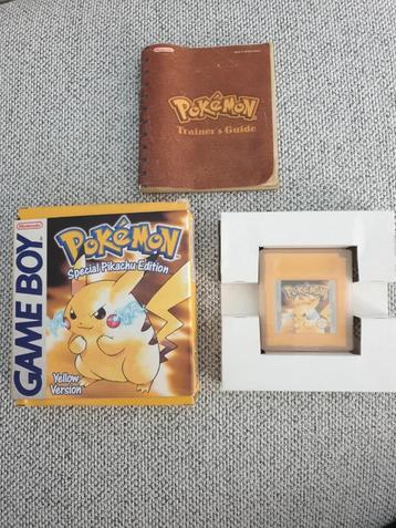  Pokémon Yellow Special Pikachu Edition (Complete in Box)  beschikbaar voor biedingen