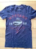 T-shirt Ford Mustang, Kleding | Heren, T-shirts, Maat 46 (S) of kleiner, Gedragen, Blauw, Ophalen of Verzenden