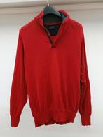 Donker rode sweater/ lichte trui/ coltrui van Paul&Shark, Rouge, Paul & shark, Enlèvement, Porté