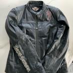 Harley leder jack dames maat 38, Jas | leer, Harley Davidson, Ophalen of Verzenden, Dames
