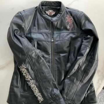 Harley leder jack dames maat 38 beschikbaar voor biedingen
