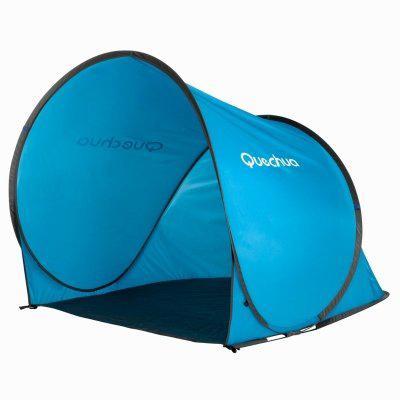 Quechua Pop-up schuilplaats 2 seconden, Caravans en Kamperen, Tenten, Zo goed als nieuw, Ophalen