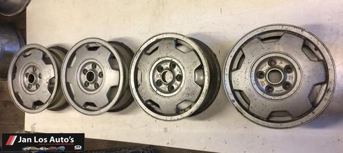 Velgen set Audi 100/200 5x112 6Jx16 ET45 447601025B, Auto-onderdelen, Banden en Velgen, Velg(en), Personenwagen, Gebruikt, Ophalen of Verzenden