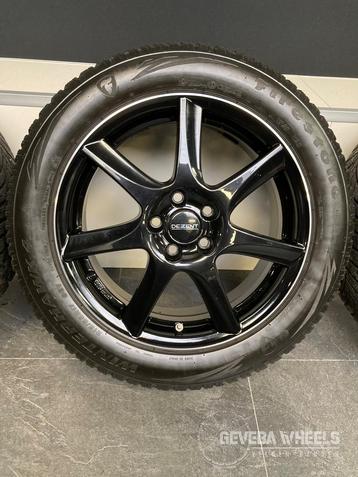 17” Ford Puma sport velgen + winterbanden 5x108 215/55/17, Auto-onderdelen, Banden en Velgen, Banden en Velgen, 17 inch, Personenwagen