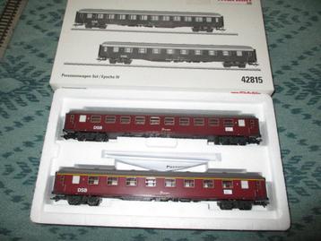 Marklin 42815 Wagons DSB, Enlèvement ou Envoi, Neuf, Wagon, Märklin