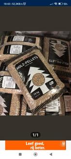 8 pelletszakken van 15 kg, Tuin en Terras, Brandhout, Ophalen