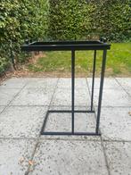 Bijzettafel zwart, Huis en Inrichting, Woonaccessoires | Zuilen en Pilaren, Ophalen, Zo goed als nieuw
