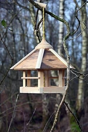 houten vogelvoederhuis | GRATIS LEVERING, -, -, Nieuw, DOBAR