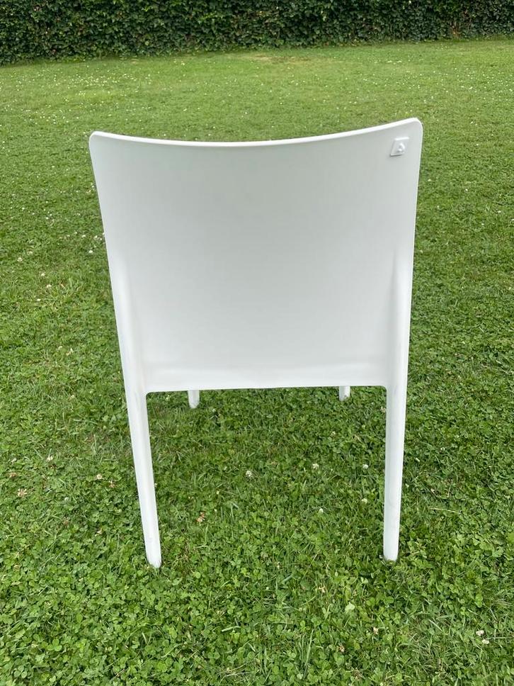 Stoel volt pedrali wit, Tuin en Terras, Tuinstoelen, Zo goed als nieuw, Kunststof, Stapelbaar, Ophalen