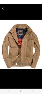 Veste en tissus brun Superdry taille L, Vêtements | Hommes, Comme neuf, Brun, Enlèvement, Taille 52/54 (L)