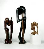 afrikaanse thinking man, Antiek en Kunst, Ophalen of Verzenden