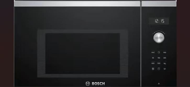 Bosch Série 6 Micro-ondes compact 2en1 Encastrable/tactiles, Elektronische apparatuur, Microgolfovens, Zo goed als nieuw, Inbouw