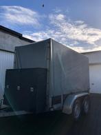 aanhangwagen dubbele as in goede staat, Ophalen