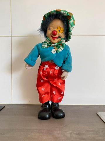Vintage clown 30 cm beschikbaar voor biedingen