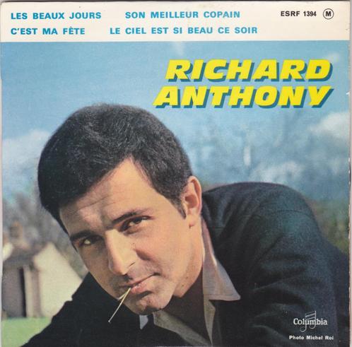 Vinyl 45T Richard Anthony, Cd's en Dvd's, Vinyl Singles, Gebruikt, Dance, Ophalen of Verzenden