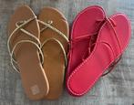 Slippers maat 43 in 1 lot 2 paar nog nieuw, Kleding | Dames, Ophalen, Nieuw, Slippers