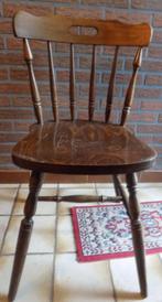 houten stoelen, Huis en Inrichting, Ophalen, Gebruikt, Overige kleuren, Vier