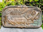 Antiek art nouveau beeld in brons, Antiek en Kunst, Antiek | Brons en Koper, Ophalen, Brons