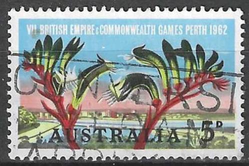 Australie 1962 - Yvert 282 - Gemenebestspelen in Perth (ST), Timbres & Monnaies, Timbres | Océanie, Affranchi, Envoi